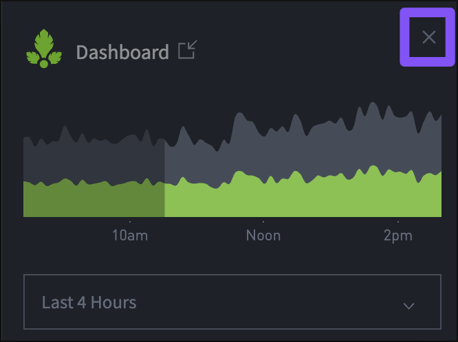 Close the Overlay panel.
